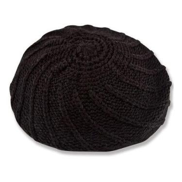 Imagem de Boina Feminina Francesa / Touca Tricô Lã Qualidade - oem, 9-12 M, Bege