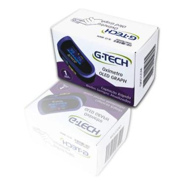 Imagem de Oximetro de dedo Digital Aparelho Medidor de Saturação e Pulso Oled Gr