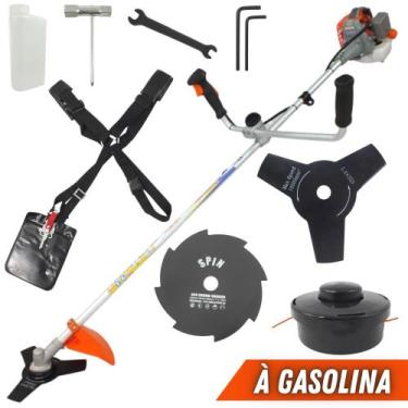 Imagem de Roçadeira Profissional Vulcan VR260P 2T 26CC 0,9CV Uso Doméstico + Dis