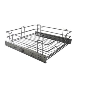 Imagem de Gaveta fruteira deslizante 370x450mm Trilhos com amortecedor - Metais 