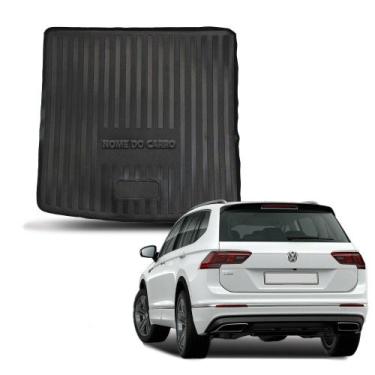 Imagem de Tapete Bandeja Porta Malas para Tiguan 7 Lugares 2019 a 2021 Protetor 
