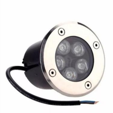 Imagem de Spot Led Balizador 5w Branca Frio 6500k Blindado Embutir Para Piso Chã