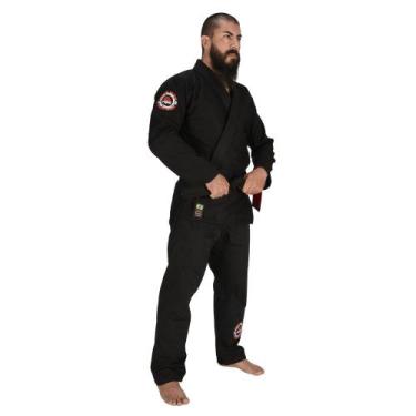Imagem de Kimono de Jiu-Jitsu HONOUR MKS Combat Black, A2