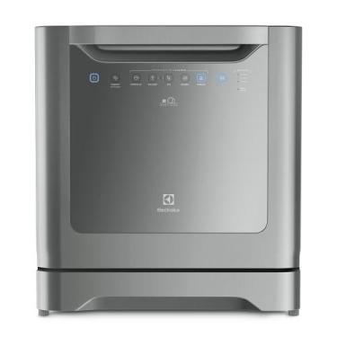 Imagem de Lava-Louças Electrolux 8 Serviços Inox Compacta com Programa Eco (LE08