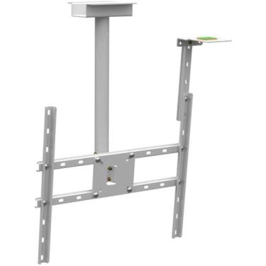 Imagem de Suporte Teto Tv Receptor Vesa 600X400 Branco - Multiforma