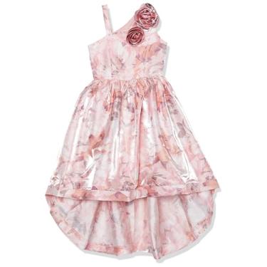 Imagem de Speechless Vestido de festa Mikado de um ombro só, para meninas, Framboesa/Rosa, 12