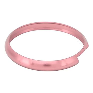 Imagem de Liga de Alumínio Remoto Chave Fob Anel Guarnição Substituição para Mini R55 R56 R57 R58 R59 R60 Clubman Coupe Roadster Elegante Resistente (Rosa)