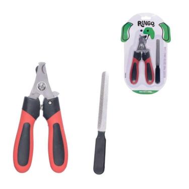 Imagem de Alicate de Unhas e Lixa para Pet RG-0023 RINGO