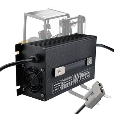 Imagem de Carregador de bateria 36V 30A, Carregador de empilhadeira 1500W, com plugue Anderson 120A/175A/350A, para empilhadeira elétrica, carro de clube de carrinho de golfe,36v 30a,350A