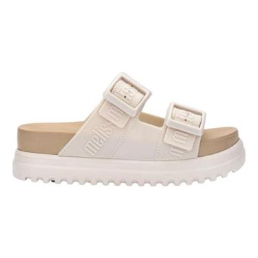 Imagem de Sandália Melissa Cozy M-Lover Platform Bege, Bege, 35