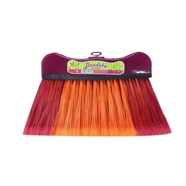 Imagem de Vassoura Dondoka Cerdas Macias de PET e Polipropileno Limpeza Leve Tira Pó Colorida Unidade Sem Cabo