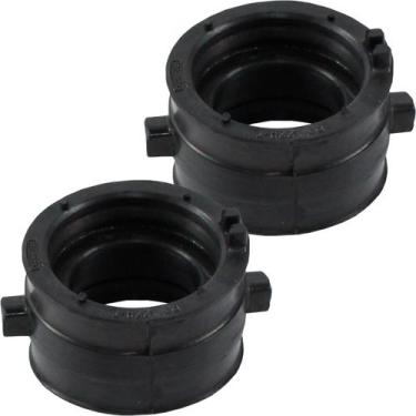 Imagem de Kit 2 coletores de admissão VT600C Shadow 600 1998 a 2002 - Demtec