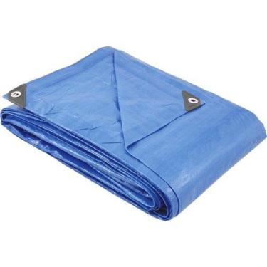 Imagem de Lona De Polietileno Azul 5 M X 5 M Vonder