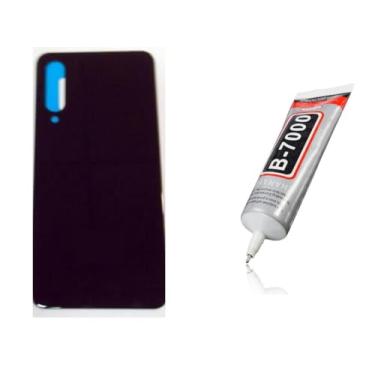 Imagem de Kit de Reparo Tampa Traseira para Mi 9 Lite com Cola B-7000, Preto