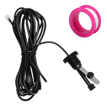 Imagem de RUHUALIFE Sensor de fluxo de chapa de aço atualizado compatível com sistemas de sal de aquarito Goldline e gerador de cloro de sal Substituição: GLX-FLO-RP