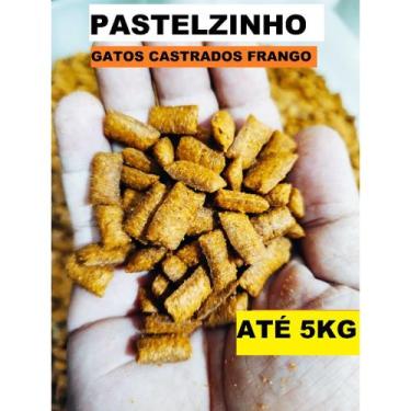 Imagem de 1KG Pastelzinho Gatos Castrados Sabor Frango - Magnus ADIMAX - PETISCO