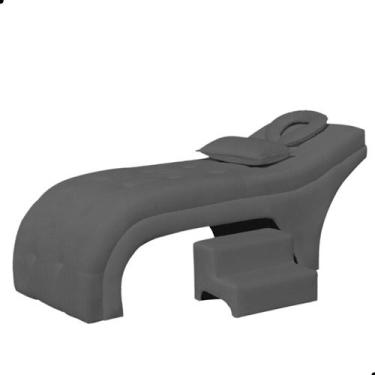 Imagem de Maca Estofada Estética Botonê 80 cm Sobrancelha Cilios - Fina Mobília,