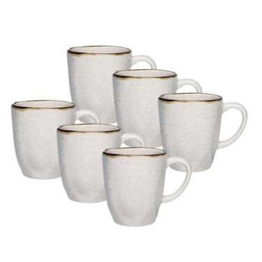Imagem de Jogo 6 Canecas Ryo Maresia 380ml Oxford Porcelana para Café e Chá
