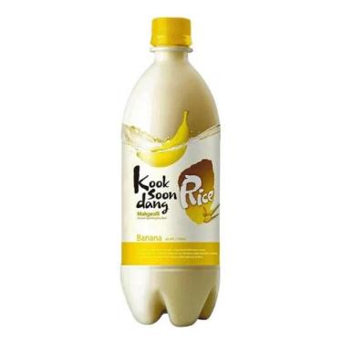 Imagem de Bebida alcoólica de arroz coreana makgeolli banana 750ml - Kook Soon D