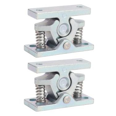 Imagem de Captura de Rolos Duplos para o Barco RV e Reboque de Mola Pesada Porta Carregada Easy Lock Stop Catch Zinc Alloy