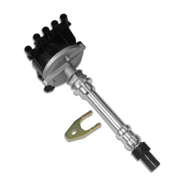 Imagem de Aflle Racing Distribuidor de ignição com tampa preta e rotor para Chevrolet GMC Suburban C/K Series Cadillac Escalade 1996-2002 (OE: DST1829, 93441558)