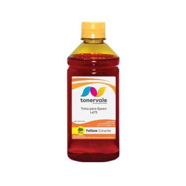 Imagem de Tinta Tankfull Para Epson Bulk Ink L 475 T664420 Yellow Corante de 500