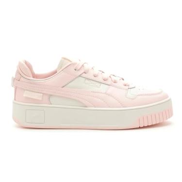 Imagem de Puma Tênis feminino Carina Street VTG com cadarço casual - branco, Branco, 39