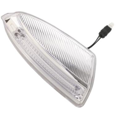 Imagem de Riloer Espelhos laterais de LED, 1 peça de substituição de luz indicadora de luz indicadora de seta automotiva, compatível com Mercedes-Benz ML W164 LCI 2008-2010 1649061400 A1649061300
