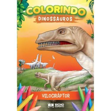 Imagem de Livro Infantil para Colorir Dinossauros 10 Páginas Pacote com 10 - Bic