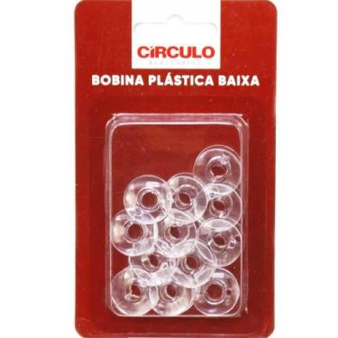 Imagem de Bobina Plástica Baixa Círculo - 12 Unidades