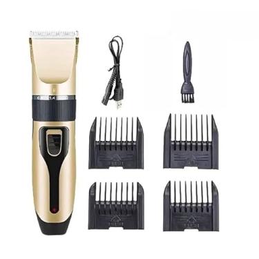 Imagem de Kit Máquina De Tosar Cachorro Profissional Pet De Corte Cabelo Tosador de Cães Pet (11 Peças) (KIT 7 Peças)