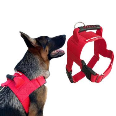 Imagem de Conjunto Peitoral Tático para Cães Fortes + Guia - Canadá K9 - Canada 