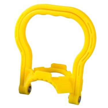 Imagem de XLWLLNJ Portador de garrafa de água potável, manuseio de água de Fácil Elevador, equipamento de jarro de galão, clipe de suporte para não deslizamento para, Amarelo