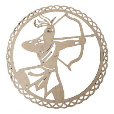 Imagem de Mandala Imagem Orixá Coleção Orixás - Laurindo Artesanatos, oxossi