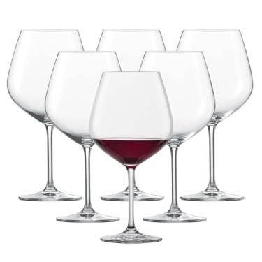 Imagem de SCHOTT ZWIESEL Taça Forté Burgundy (conjunto de 6), copos de vinho vinho para vinho tinto, copos de cristal Tritan laváveis na máquina de lavar louça, feitos na Alemanha (740 g)