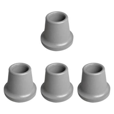 Imagem de Kokiya 4pcs pés de reposição para cadeira de chuveiro peças pesadas dicas de borracha de alta resistência TIP CUPO PESSO para PADELO, 2.5cm