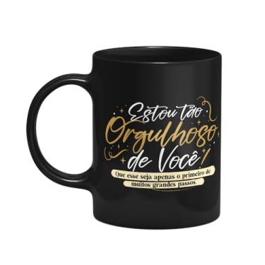 Imagem de JPS INFO, Caneca Formatura - Estou t?o orgulhoso de voc? - Preta