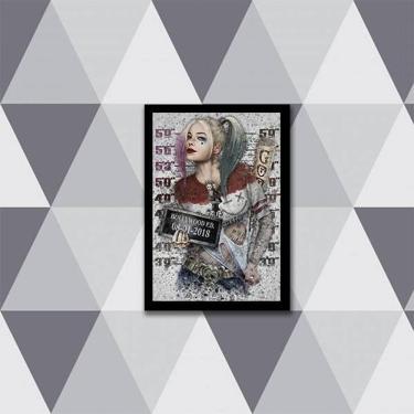 Imagem de Quadro Decorativo Arlequina 24X18Cm