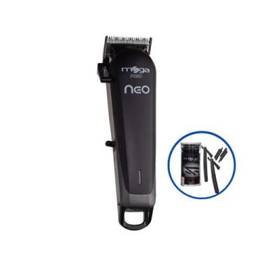 Imagem de Maquina de corte mega neo cordless bivolt + kit navalhetes com lâminas