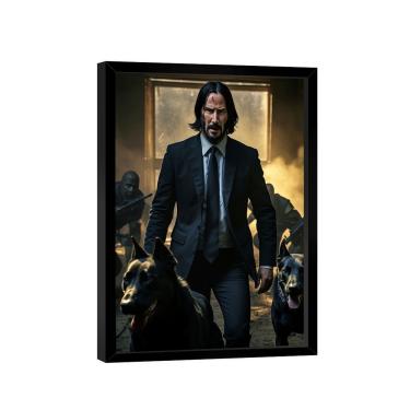 Imagem de Quadro John Wick Dogs -- Br Artes