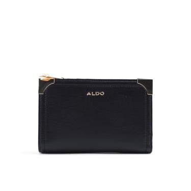 Imagem de ALDO Carteira feminina Badenweiler, Preto transbordamento, Small