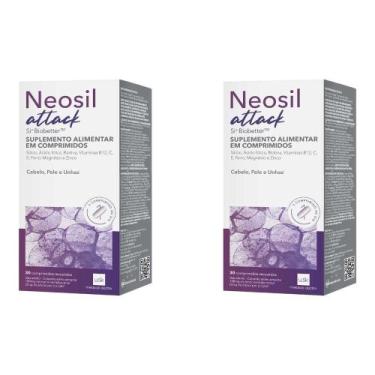Imagem de Kit Neosil Attack Com 2 Caixas De 30 Comprimidos Revestidos Cada - USK