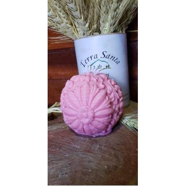 Imagem de Velas Artesanais Aromáticas - Terra Santa Aromas, Rosa, 378