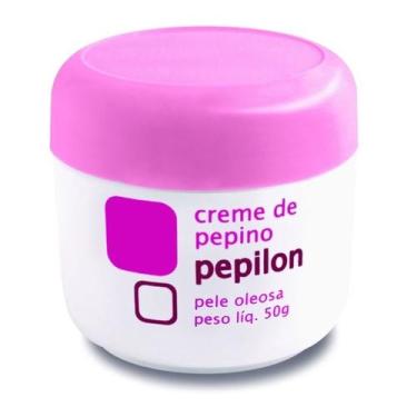 Imagem de Creme Facial Hidratante Pepino Pele Oleosa 50g - Pepilon