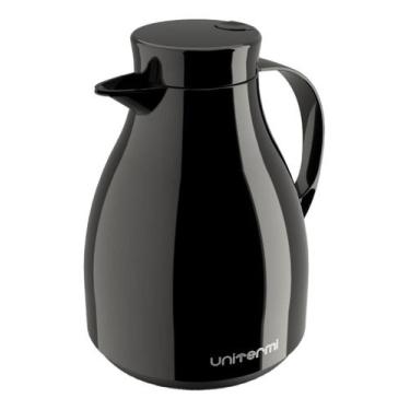 Imagem de Garrafa Térmica com Gatilho Unitermi Paris 500 ml Preta