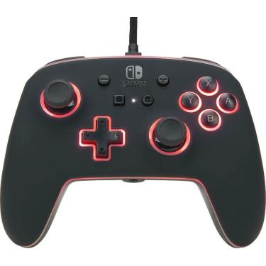Imagem de PowerA - Controle com fio para video game Spectra Enhanced para Nintendo Switch - Preto LED-1510925-01