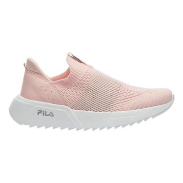 Imagem de Tênis Fila Calzini II Feminino Rosa e Branco 34