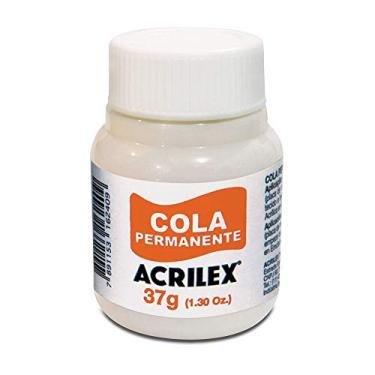 Imagem de Cola Permanente Para Tecido, Acrilex, Pote de 37 Gramas