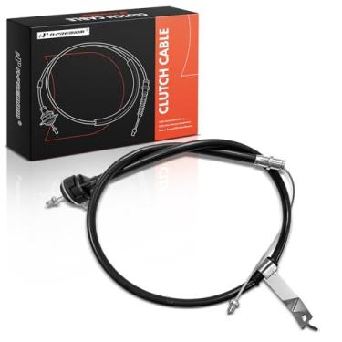 Imagem de A-Premium Cabo de embreagem de 57,625 polegadas compatível com Ford Mustang 1982-1993 e Mercury Capri 1982-1986, 3,8L 4,2L 5,0L, transmissão manual