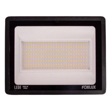 Imagem de Refletor LED 200W Bivolt Luz Branca IP65 Foxlux
